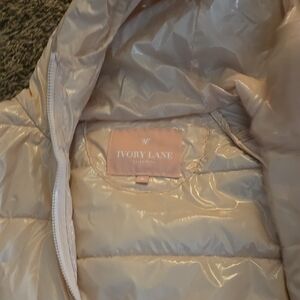 IVL Light Pink Puffer Jacket Perfect For Running Outdoors